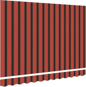 vidaXL Ύφασμα αντικατάστασης τέντας Πολύχρωμο 235 x 195 εκ.