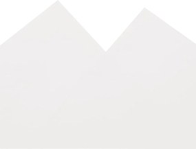 vidaXL Μουσαμάς Λευκός 4 x 4 μ. 650 γρ./μ²