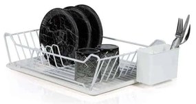 Πιάτοθήκη με ΔΙΣΚΟ 38036/WHITE 47x32cm