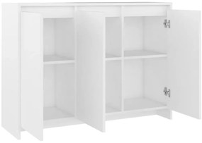 vidaXL Μπουφές Λευκός 102 x 33 x 75 εκ. από Επεξ. Ξύλο