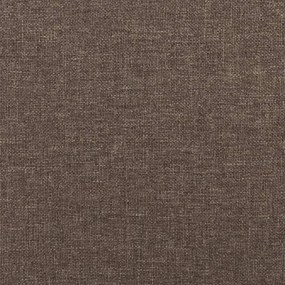 vidaXL Πολυθρόνα Ανακλινόμενη Taupe Υφασμάτινη