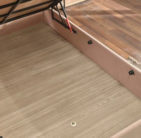 Single Bed Base Ela Single - Light Brown (90 x 190) Light Brown