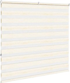 vidaXL Ζέβρα τυφλή μπεζ μάρμαρο Πλάτος υφάσματος 160,9 εκ. Πολυεστέρας