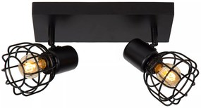 Φωτιστικό Οροφής Lucide 00929-02-30 FILOX Μαύρο Ματ (Black Mat)