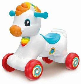Ξύλινο Αλογάκι Clementoni Rocking horse and wheels (FR)