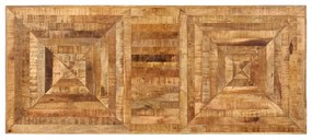 vidaXL Γραφείο 118 x 50 x 75 εκ. από Μασίφ Ξύλο Μάνγκο