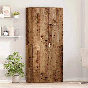 vidaXL Γραφείο 80 x 39 x 178 εκ Επεξεργασμένο Ξύλο Παλιό Ξύλο