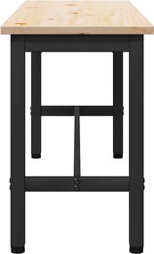 vidaXL Καθίσματα Τραπεζιού 2 pcs Φυσικό 100 x 32,5 x 49 εκ