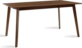 Τραπέζι Benson pakoworld MDF σε καρυδί απόχρωση 150x90x75εκ