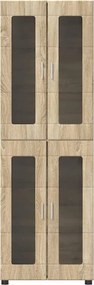 vidaXL Highboard FLORIN 60 x 35 x 182 εκ. Δρύς Sonoma