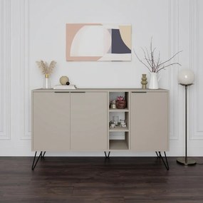 Megapap Μπουφές Clara Sandstone 142x35,6x83εκ.