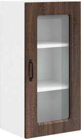 vidaXL Πάνελ πλυντηρίου πιάτων Kalmar 2 pcs Καφέ δρυς