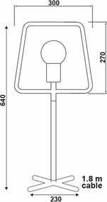 Πορτατίφ Aca V362491TB Black Matt