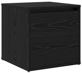 vidaXL Σετ επίπλων χωλ με συρτάρι 3 pcs Μαύρη δρυς 80 x 31 x 40 εκ