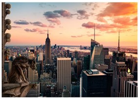 Φωτοταπετσαρία - New York: The skyscrapers and sunset 150x105