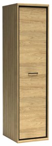 Ντουλάπα Stanton F101, Ανοιχτό χρώμα ξύλου, 197x50x59cm, 41 kg, Πόρτες ντουλάπας: Με μεντεσέδες, Αριθμός ραφιών: 1, Αριθμός ραφιών: 1 | Epipla1.gr