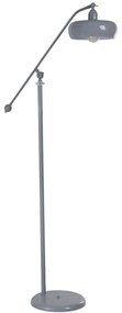 Φωτιστικό Δαπέδου 534LUN5565 30x83x155cm 1xE27 40W Grey Opviq