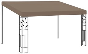 Κιόσκι Επιτοίχιο Taupe 4 x 3 x 2,5 μ. - Μπεζ-Γκρι