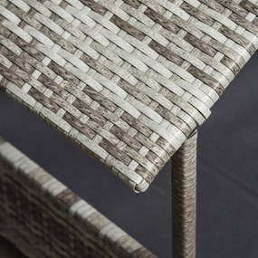 PawHut Σκύλος Σπίτι Σκύλος Κρεβάτι Σκύλος Καναπές, Ανθεκτικό στις Καιρικές Συνθήκες, Αφαιρούμενο Μαξιλάρι, Γκρι