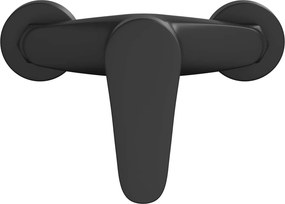 vidaXL Μίξερ ντους Μαύρο G 1 / 2 ίντσες