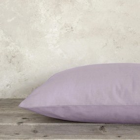 Ζεύγος Μαξιλαροθήκες (52x72) Nima Unicolors SS24 Λιλά