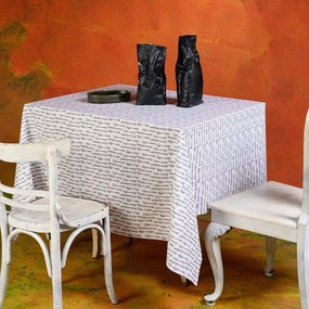 Τραπεζομάντηλο Edmonde White Melinen 140X240 100% Cotton