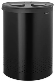Brabantia 1008917 Selector Καλάθι ρούχων 55L, Matt Black