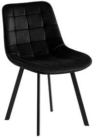 Καρέκλα Myriam ΕΜ7913,5 50x56x83cm Black Metal, Fabric