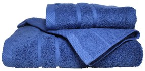 Σετ πετσέτες 3τμχ 600gr/m2 Dora Dark Blue 24home