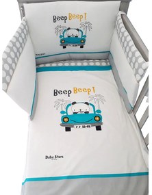 Σετ Κούνιας 4τμχ Bebe Stars Beep-Beep 3000