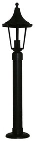 Φωτιστικό Δαπέδου 10-0073 80x20,5x20,5cm E27 10W Led IP44 Black Heronia