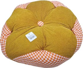 Μαξιλάρι καρέκλας Πουφ - 50cm - 720186 - Yellow/Orange