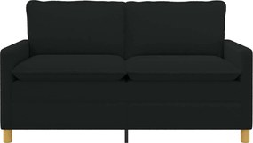 vidaXL Καναπές Μαύρο 156 x 81 x 87,5 εκ Ύφασμα