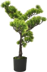vidaXL Μπονσάι Πεύκο Τεχνητό Πράσινο 60 εκ. με Γλάστρα