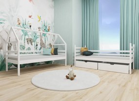 Κουκέτα ALEA 90x200 στάχτη LN6162