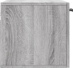 vidaXL Ντουλάπι Τοίχου Γκρι Sonoma 60x36,5x35 εκ. Επεξεργασμένο Ξύλο