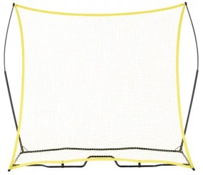 VEVOR 7x7FT Soccer Rebounder Portable Soccer Trainer Net with Portable Bag