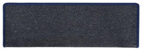 Πατάκια Σκάλας Μοκέτα 15 τεμ. Γκρι/Μπλε 65x21x4 εκ. - Πολύχρωμο