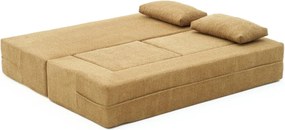 Διθέσιος Καναπές Κρεβάτι Καφέ VILORO 90x200x75
