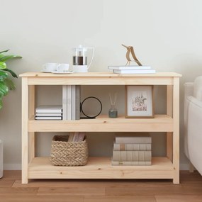 vidaXL Τραπέζι Κονσόλα 110 x 40 x 74 εκ. από Μασίφ Ξύλο Πεύκου