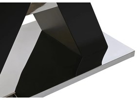 Τραπεζαρία DKD Home Decor Μαύρο Ξύλο Ξύλο MDF 180 x 90 x 76 cm