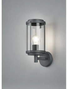 Απλίκα Φωτιστικό Τοίχου E27 40W IP44 Tanaro 202360142 Trio Lighting-202360142-Ανθρακί 202360142