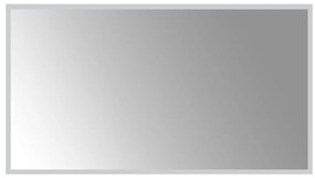 vidaXL Καθρέφτης Μπάνιου με LED 50x90 εκ.