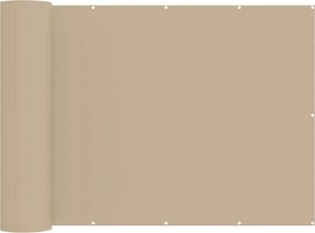 vidaXL Αδιάφανο σκίαστρο μπαλκονιού 200 x 700 εκ