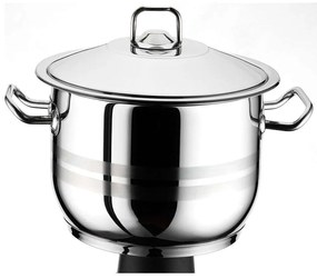 Κατσαρόλα Arian 430 ISF00100122 4lt 22x12cm Inox Isfa Metal 22cm Stainless Steel