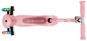 Globber Scooter Go.Up Sporty Lights Pastel Pink