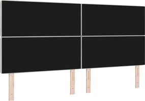 vidaXL LED κεφαλάρι με κεφαλάρι Ανοιχτό γκρι 200 cm Πολυεστέρας