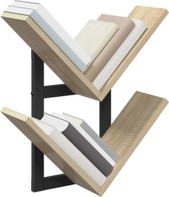 vidaXL Ράφι Τοίχου Sonoma Δρυς 43 x 15 x 47 εκ Επεξεργασμένο Ξύλο