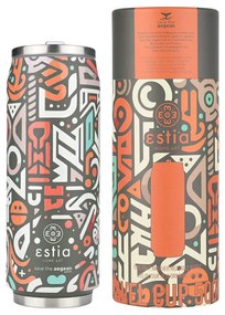 Θερμός 500ml Travel Cup Geovivid Estia Home Art  Save the Aegean 01-22679