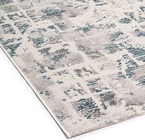 Χαλί Διαδρόμου (67x140) Βιοκαρπέτ Gossip 9856A Grey Blue
